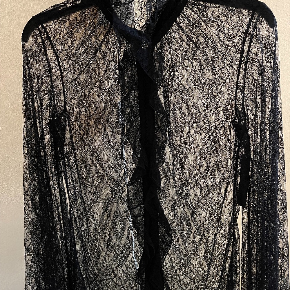 Elie Tahari Lace Blouse